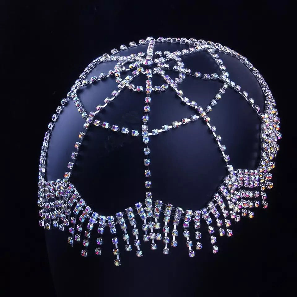 Rhinestone head jewelry decor