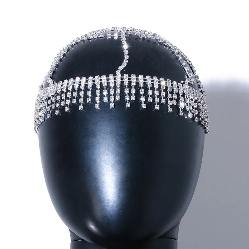 Rhinestone head jewelry decor