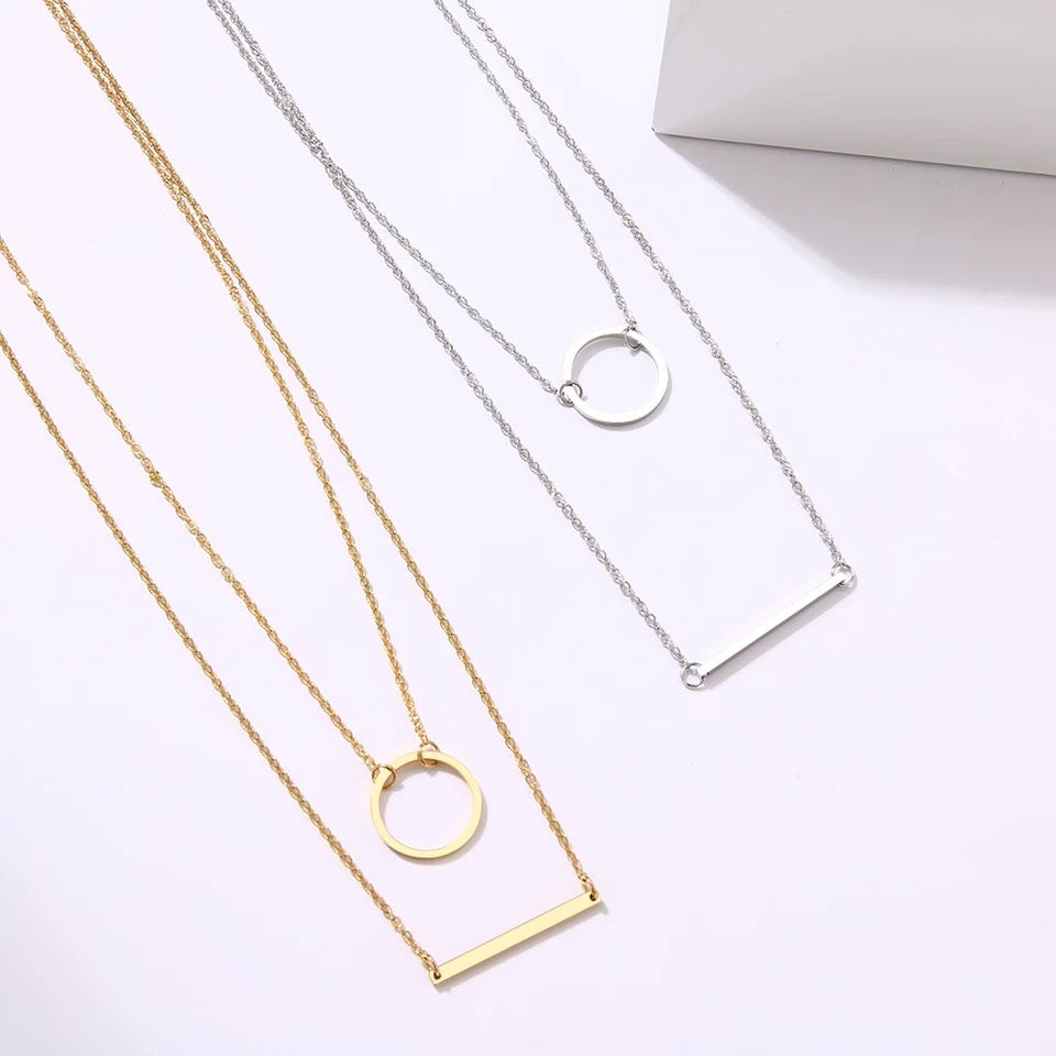 Necklace charm balance life pendant jewellery