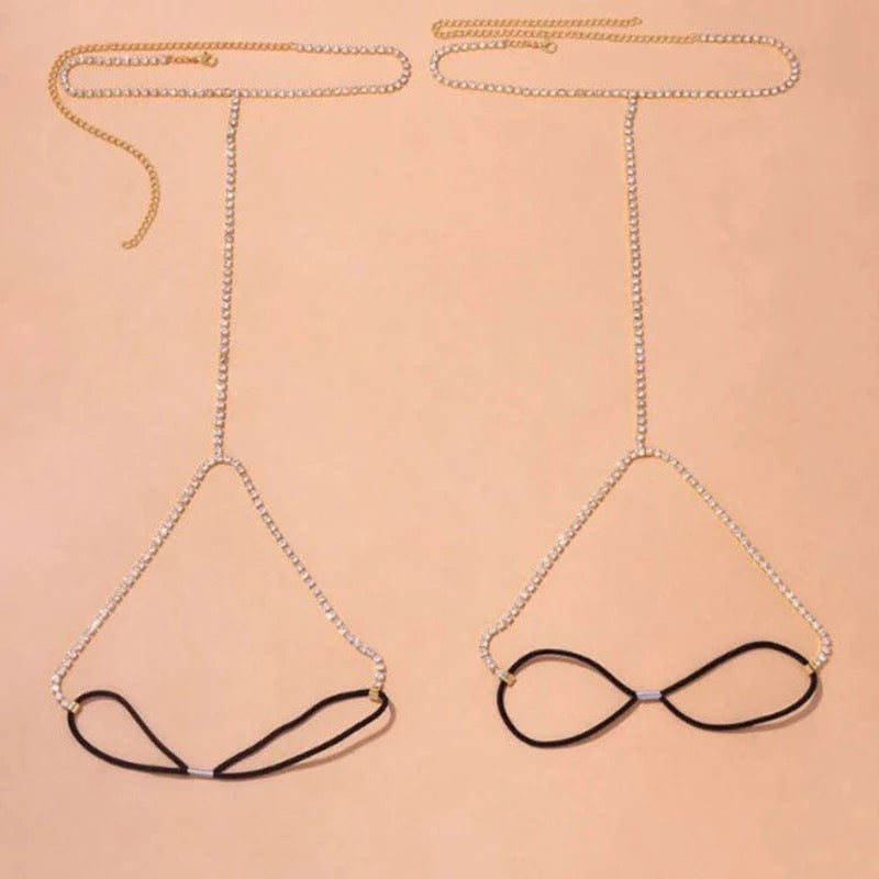 Thigh jewelry 1 pair cocktail chain women gift