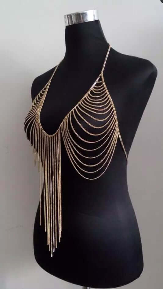 Bikini Necklace top jewelry chain decor prom gift