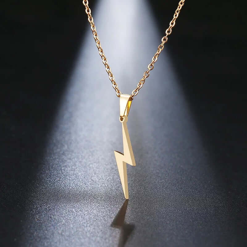 Charm necklace Lighting pendant high quality stainless jewelry