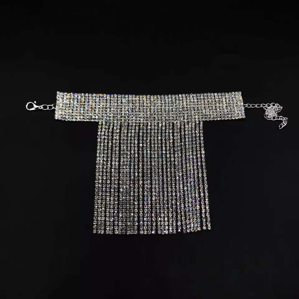 Anklet 1 pair Leg chain bracelet rhinestone Jewelry for Women
