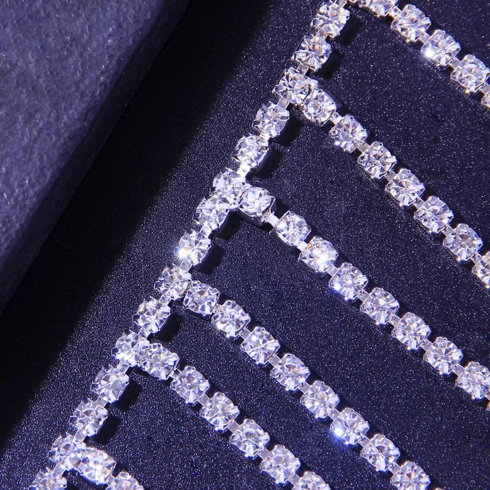 Shoulder chain rhinestone jewelry