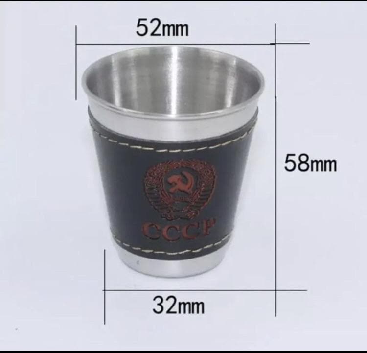 Travel wine glass set with leather grip cover favors