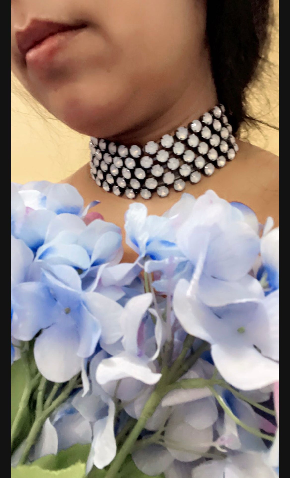 Choker necklace handcrafted statement jewelry gift