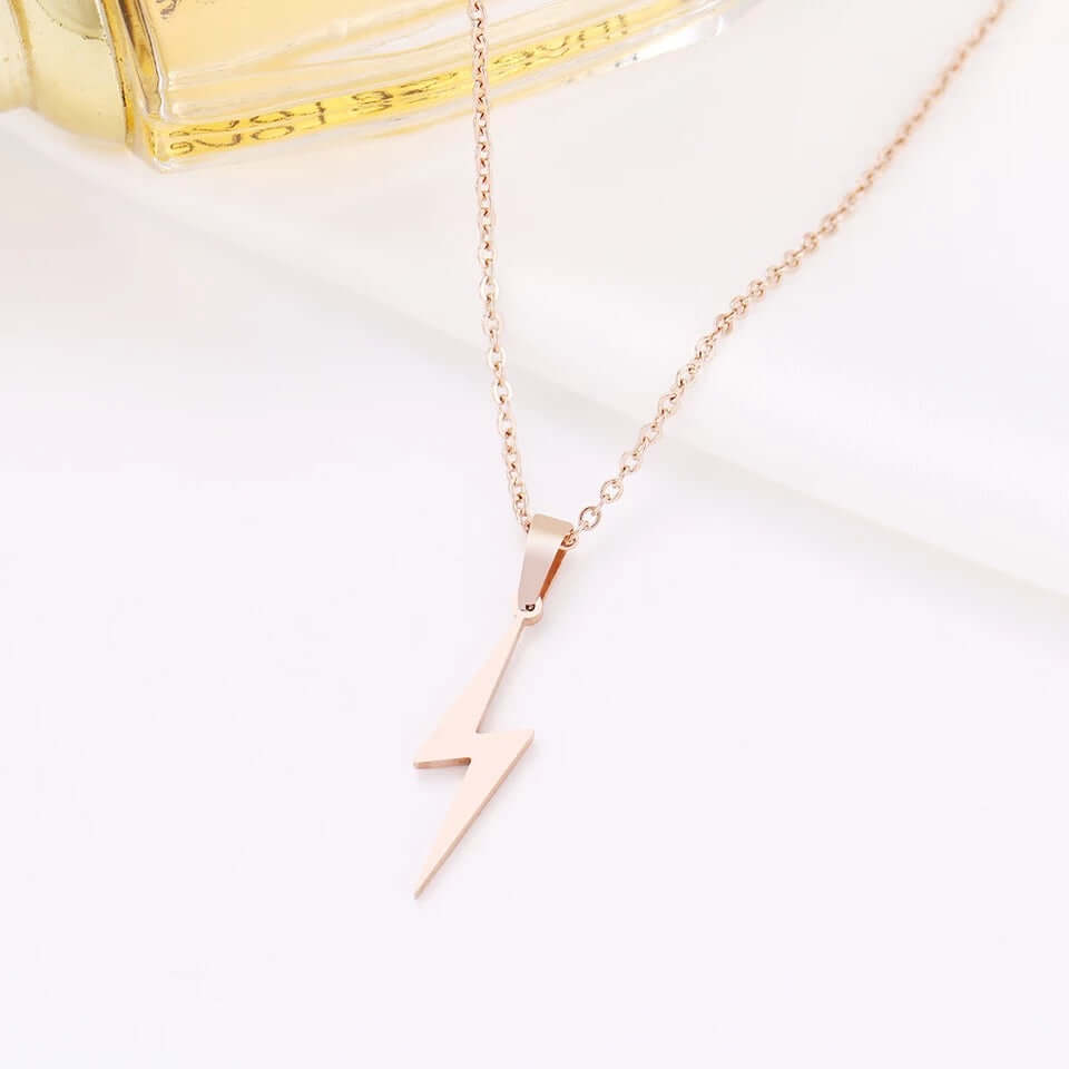 Charm necklace Lighting pendant high quality stainless jewelry