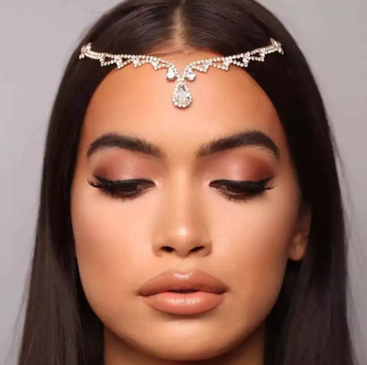 Head jewelry bridal accessories silver hair pin jewelry