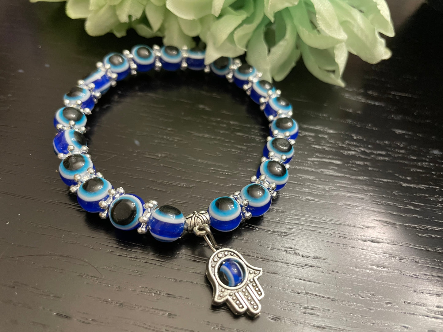 Bracelet hamza charm evil eye protection jewelry