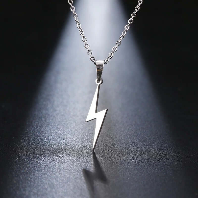 Charm necklace Lighting pendant high quality stainless jewelry