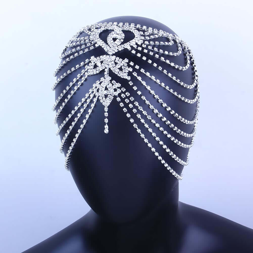 Hair accessory Rhinestone Forehead Jewelry Indian Headpiece for Women